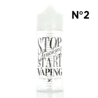 Fiole vide Chubby avec graduation (5ml) 120ml DIY'UP - N°02 Stop Smoking