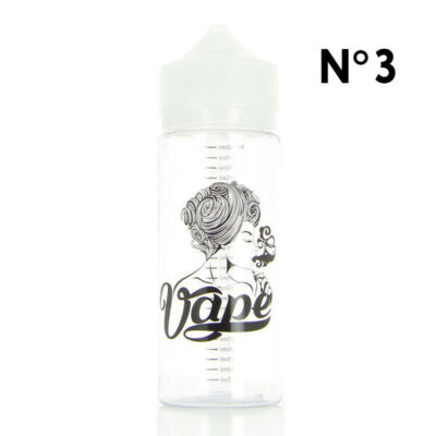 Fiole vide Chubby avec graduation (5ml) 120ml DIY'UP - N°03 Vape Woman