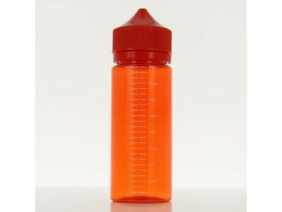 Fiole vide Chubby avec graduation 120ml DIY'UP - Rouge