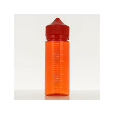 Fiole vide Chubby avec graduation 120ml DIY'UP - Rouge