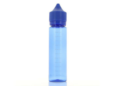 Fiole vide Chubby avec graduation 60ml DIY'UP - Bleu