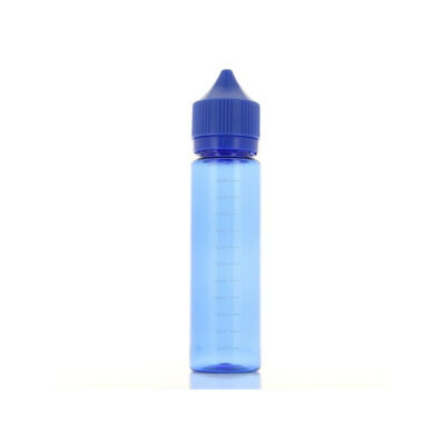 Fiole vide Chubby avec graduation 60ml DIY'UP - Bleu