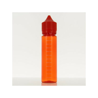Fiole vide Chubby avec graduation 60ml DIY'UP - Rouge