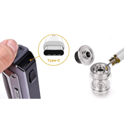 Kit Aegis Solo 2 S100 (+ ato Z Sub 5,5ml) GeekVape - Pink Gold – Image 3