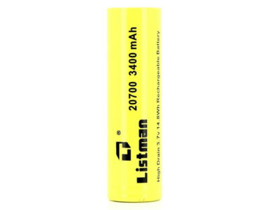 Accu 40A 20700 3400mAh Listman