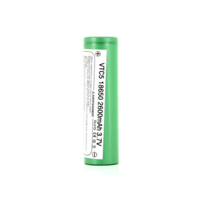 Accu 30A 18650 2600mAh VTC5 Sony + boîte de rangement et notice