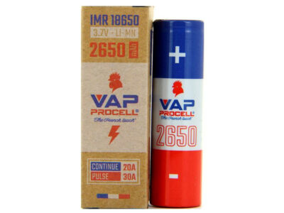 Accu 30A 18650 2650mah IMR Vap Procell