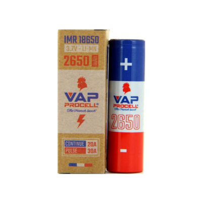 Accu 30A 18650 2650mah IMR Vap Procell