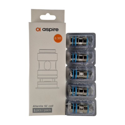 Pack de 5 résistances Atlantis SE Aspire