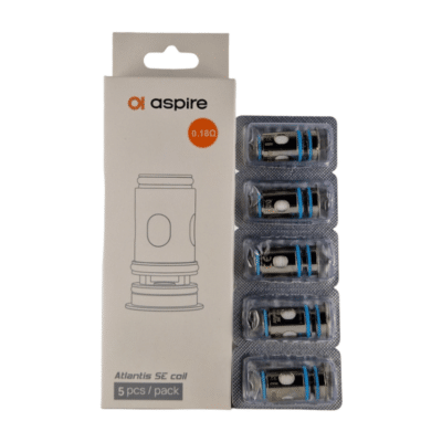 Pack de 5 résistances Atlantis SE Aspire - 0,18 ohm