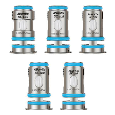 Pack de 5 résistances Atlantis SE Aspire