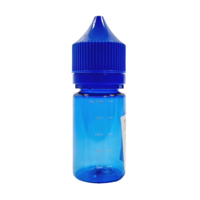 Fiole vide Chubby avec graduation 30ml DIY'UP - Bleu