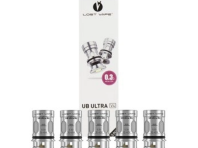 Pack de 5 resistances Mesh Ultra Boost V4 Lost Vape