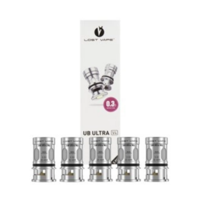 Pack de 5 resistances Mesh Ultra Boost V4 Lost Vape