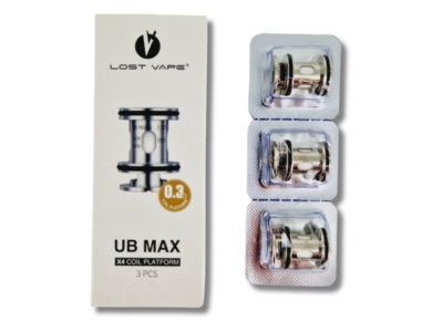 Pack de 3 Résistances Ultra Boost Max (Nouvelle version) Lost Vape