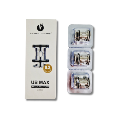 Pack de 3 Résistances Ultra Boost Max (Nouvelle version) Lost Vape