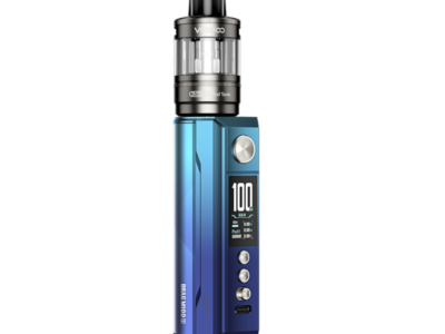 Kit Drag M100S 100W (+ Ato PNP X Pod Tank DTL 5ml) Voopoo - Cyan & Blue