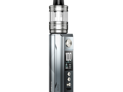 Kit Drag M100S 100W (+ Ato PNP X Pod Tank DTL 5ml) Voopoo - Silver & Black