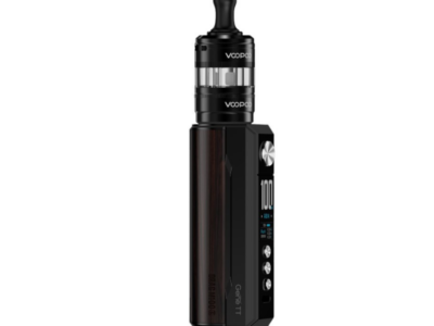 Kit Drag M100S 100W (+ Ato PNP X Pod Tank MTL 5ml) Voopoo - Black & Drakwood