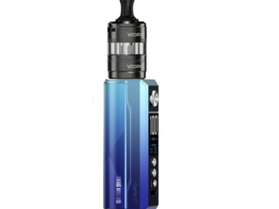 Kit Drag M100S 100W (+ Ato PNP X Pod Tank MTL 5ml) Voopoo - Cyan & Blue
