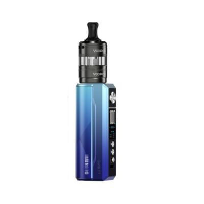 Kit Drag M100S 100W (+ Ato PNP X Pod Tank MTL 5ml) Voopoo - Cyan & Blue