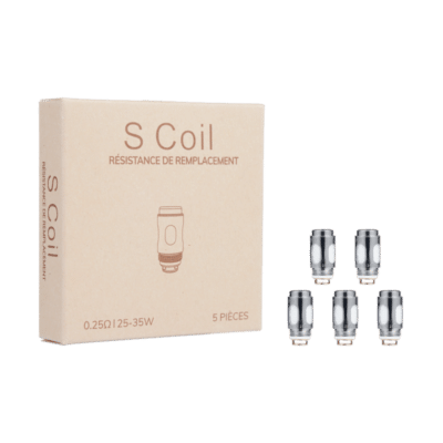 Pack de 5 résistances S-Coil / Sensis Innokin - 0.25 ohm