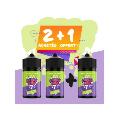 Offre Kiwi Mango Passion Fruit Ice Vapor Bar Reload Vape 50ml