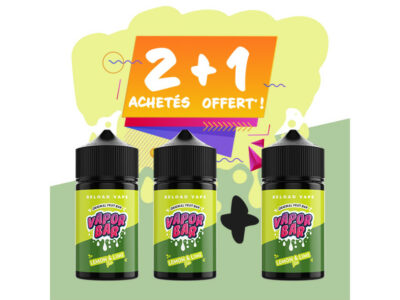 Offre Lemon & Lime Ice Vapor Bar Reload Vape 50ml
