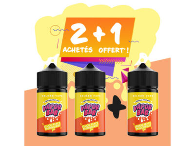 Offre Lemon Peach Passion Fruit Ice Vapor Bar Reload Vape 50ml