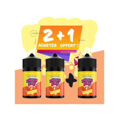 Offre Lemon Peach Passion Fruit Ice Vapor Bar Reload Vape 50ml