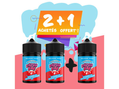Offre Watermelon Coconut Strawberry Ice Vapor Bar Reload Vape 50mL