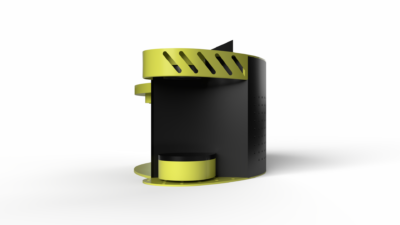Distributeur de e-liquide - écran tactile 3.5" - Solar Yellow – Image 4