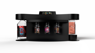 Distributeur de e-liquide - écran tactile 3.5" - Nebula Black