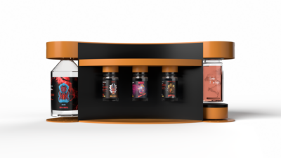 Distributeur de e-liquide - Inferno Orange