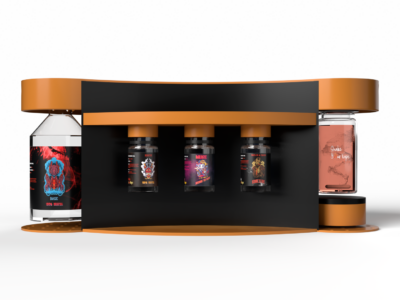 Distributeur de e-liquide - Inferno Orange