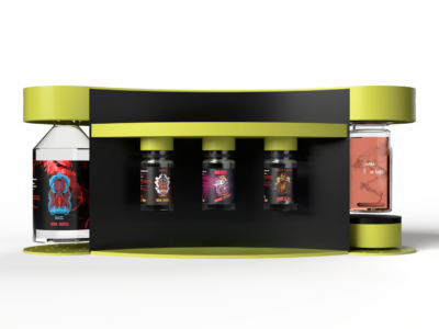 Distributeur de e-liquide - Solar Yellow