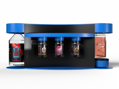Distributeur de e-liquide - Cyber Blue
