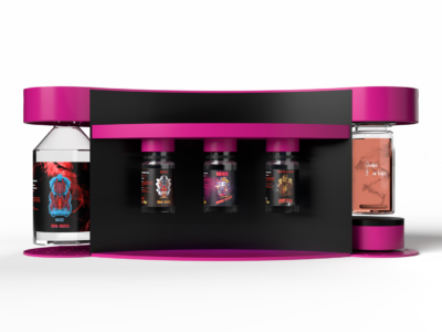 Distributeur de e-liquide - Quantum Pink