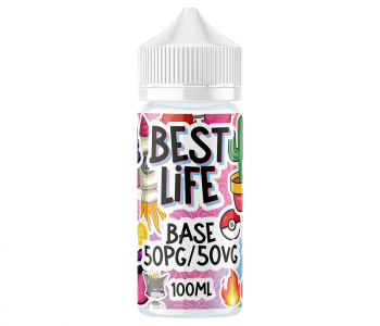Base 100ml 50/50 0mg Best Life