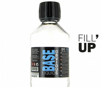 Base "Fill'UP" 140ml 50/50 00mg Obvious Liquids