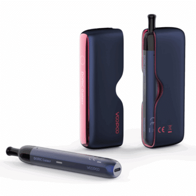 Kit Doric Galaxy Pod + Power Bank Voopoo - Leaden & Red