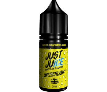 Kiwi Cranberries Glacées Concentré Iconic Just Juice 30ml