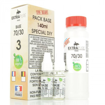 Pack Base 140ml 03mg 70/30 Extrapure