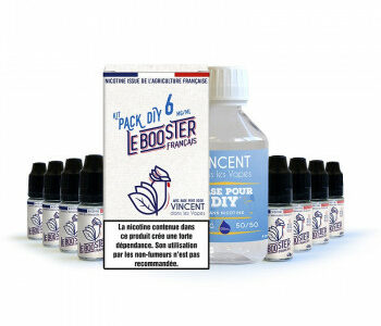 Kit Pack DIY 210ml 50/50 6mg VDLV