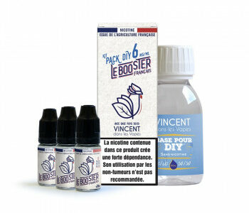 Pack DIY 80ml 00mg (+3x10ml 20mg) VDLV