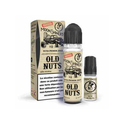 Pack 50ml + 10ml Old Nuts Moonshiners Le French Liquide - 03mg