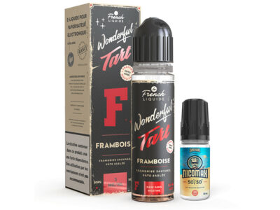 Pack 50ml + 10ml Framboise Easy2Shake Wonderful Tart - 03 mg
