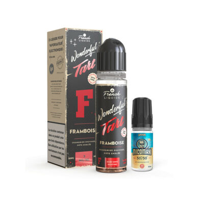 Pack 50ml + 10ml Framboise Easy2Shake Wonderful Tart - 03 mg