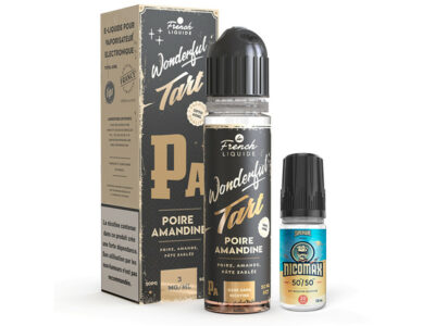Pack 50ml + 10ml Poire Amandine Easy2Shake Wonderful Tart  - 03mg