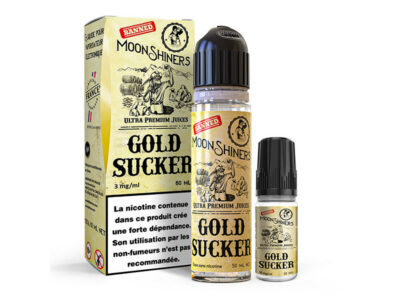 Pack 60ml + 10ml Gold Sucker Moonshiners Lips - 03 mg